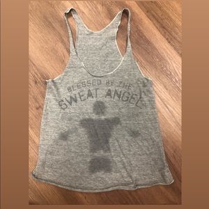 Blessed by the sweat angel Tank Top